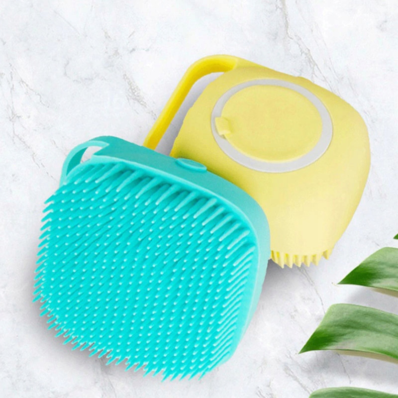 Myjka Do Ciała z Dozownikiem Masażer Silikon gąbka