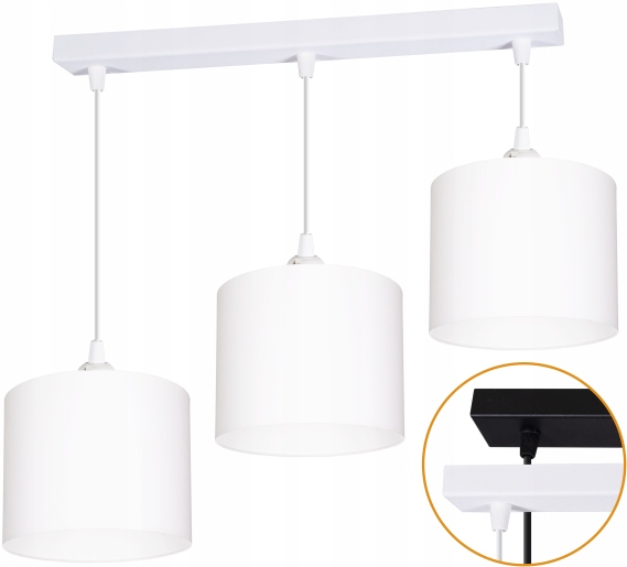 Závěsná stropní lampa Abažur Led Kolor L3X
