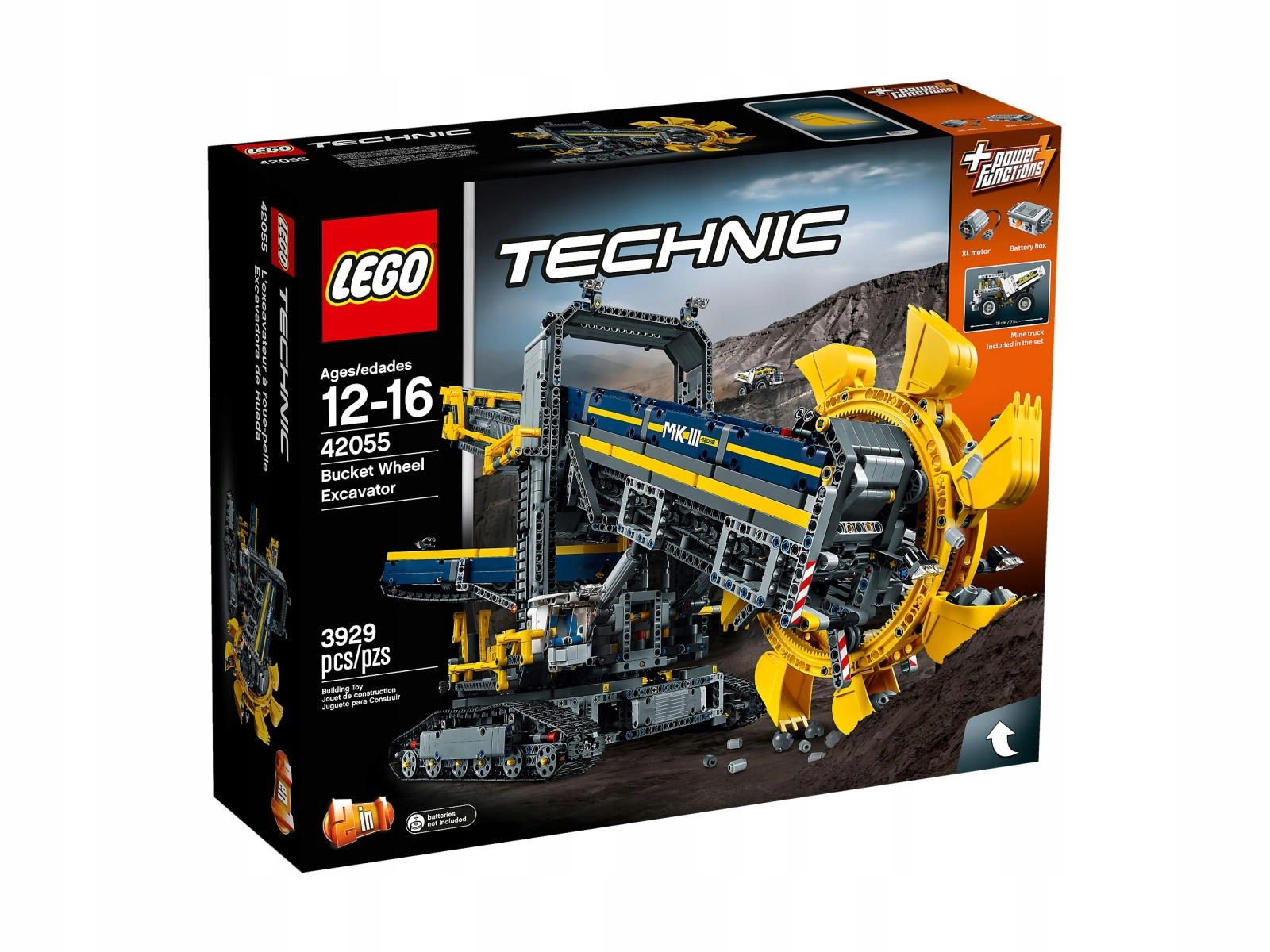 Lego Technic 42055 Górnicza koparka kołowa