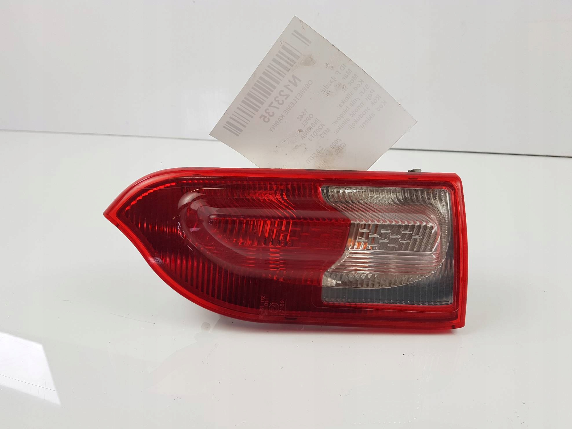 light left rear part boot 13226854 OPEL INSIGNIA A KOMBI