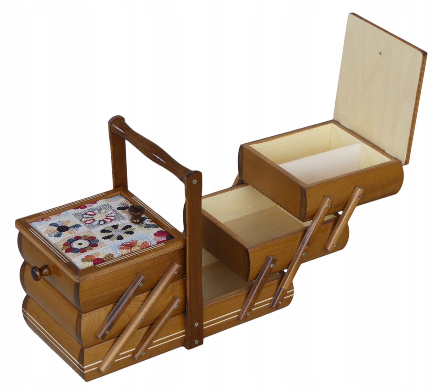 Nitě Střední Čalounění Organizér Na Nitě Kufřík Dub