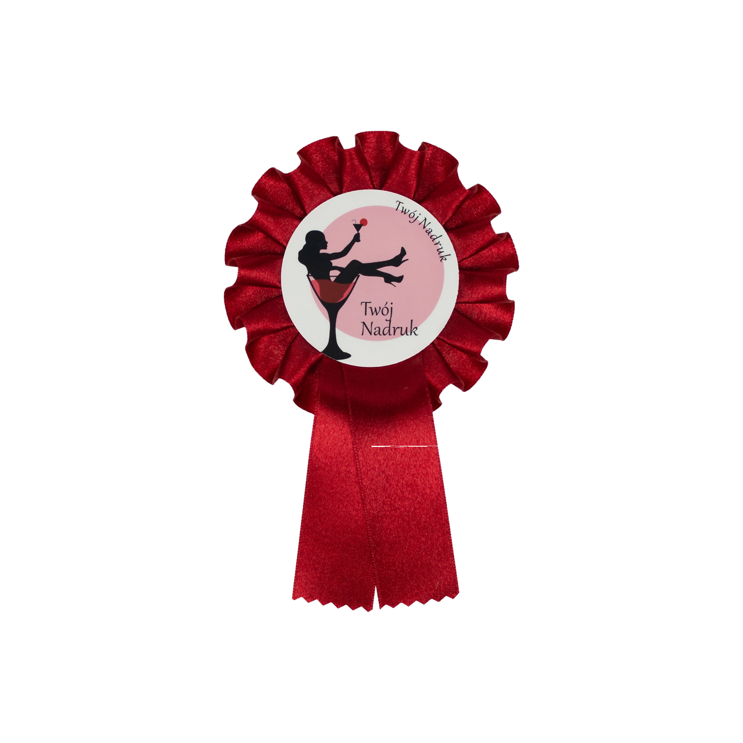 Kotylion na Wieczór Panieński - Bordowy Rodzaj kotylion