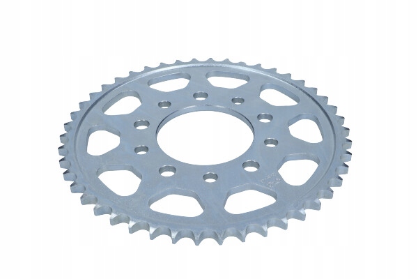 AFAM ZĘBATKA NAPĘDZANA TYŁ MOTO. STALOWA OCYNKOWANA SREBRNA