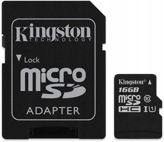 Průmyslová karta microSD 16GB Kingston Industrial