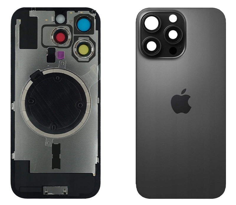 Zadní kryt pro Apple iPhone 16 Pro Max černý
