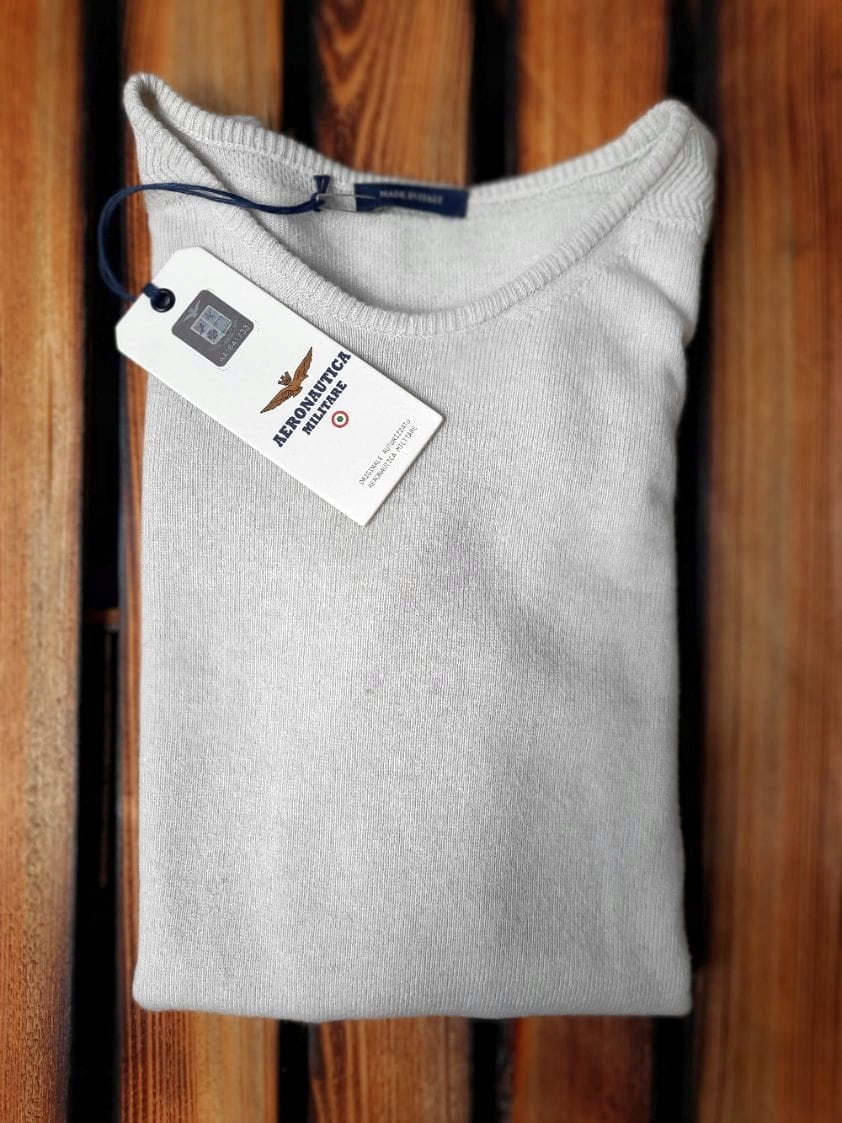 Aeronautica Militare sweter damski Xs kremowy