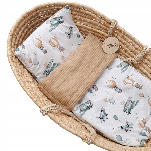 

Kocyk wafel zestaw do gondoli wózka