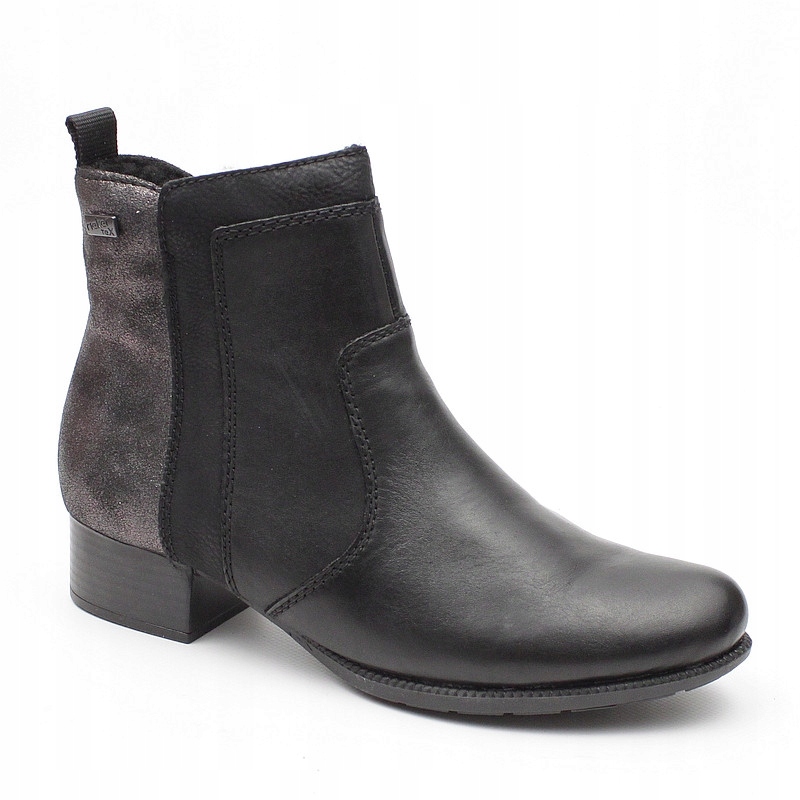 Rieker 78658 Černé Pohodlné Kotníkové Boty Membrána Tex vel. 38