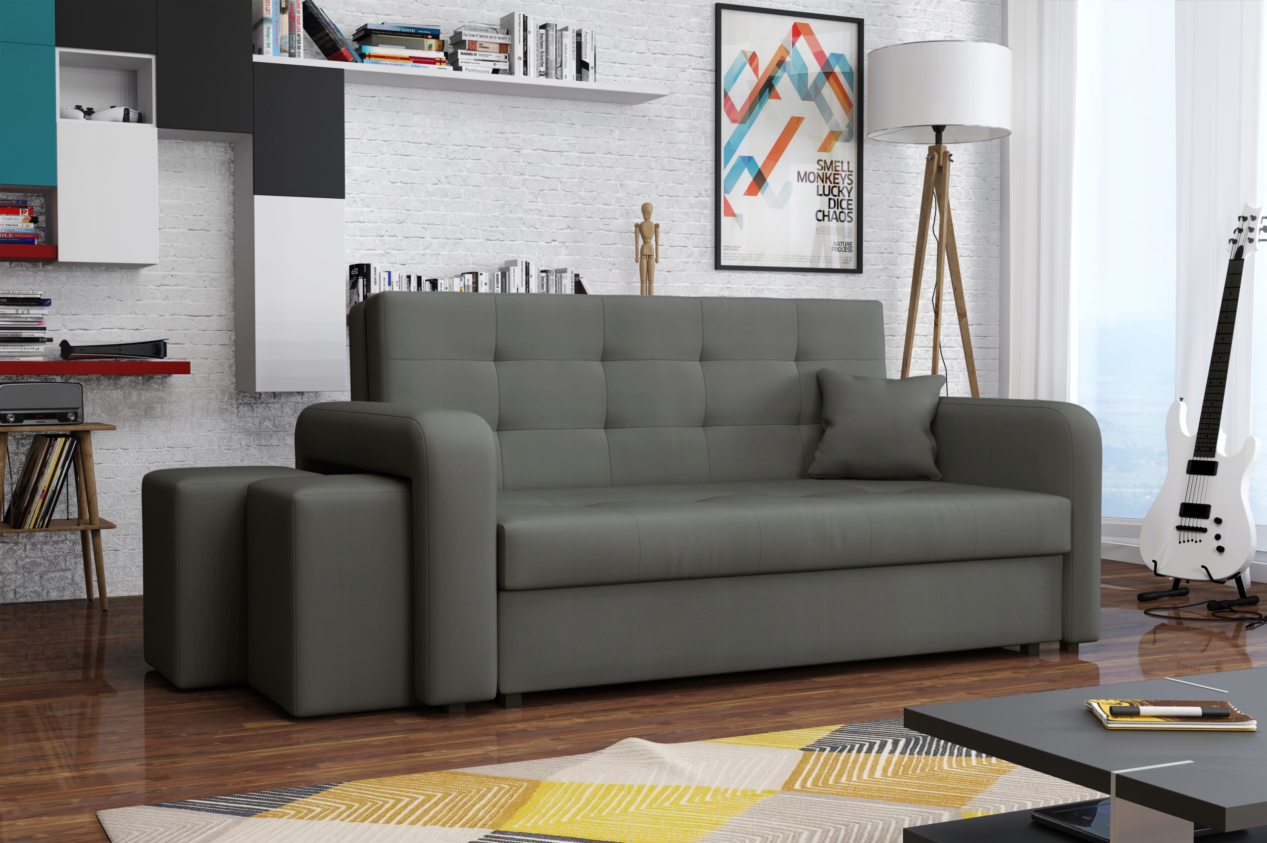 

sofa Viga III Dream amerykanka wysuwana do przodu