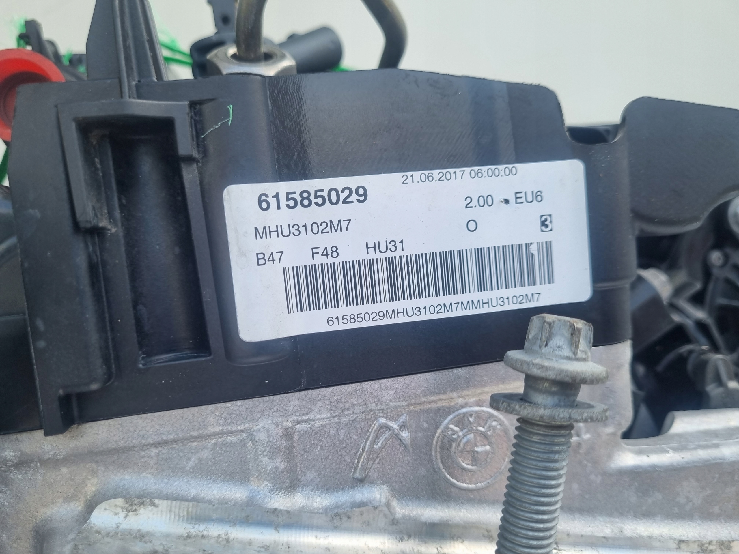 Двигатель BMW F45 2.0 d Дизель 190KM B47C20A