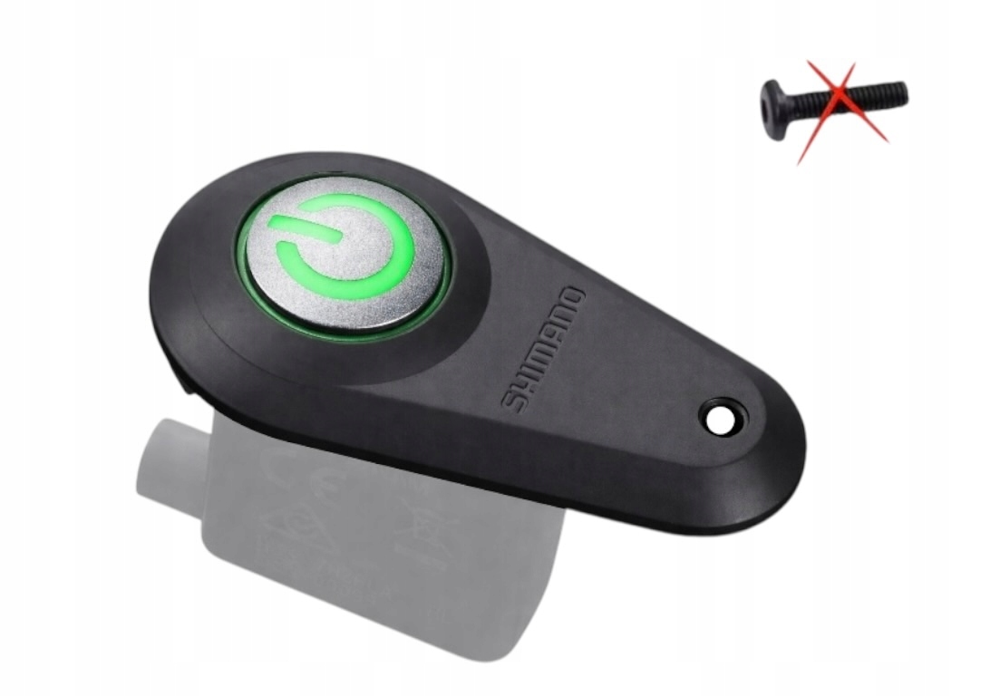 Włącznik mocy Shimano EW-SW300 Power-Switch, Oem, nowy e-bike Brak Śruby