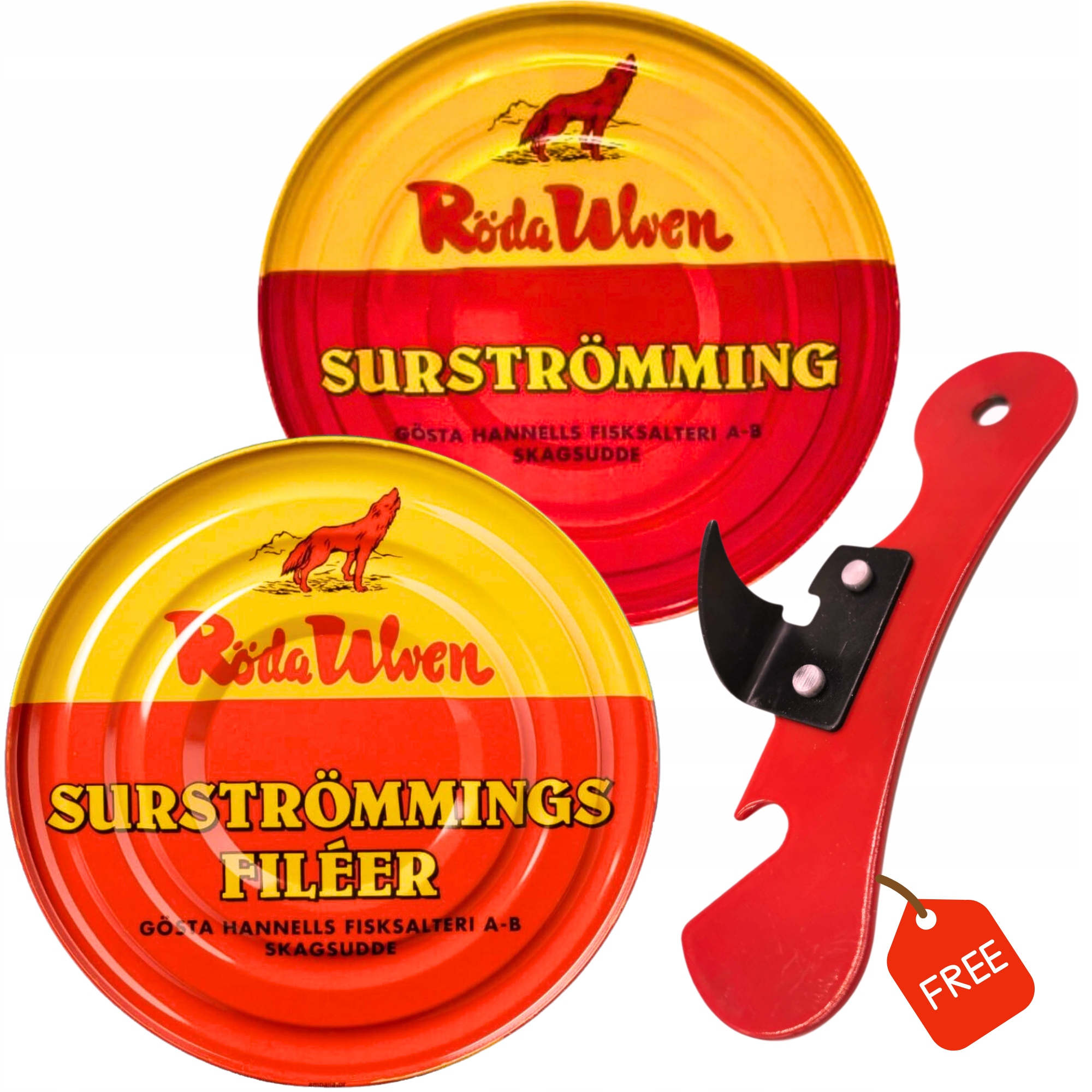 Surströmming Röda Ulven Filé Sleď 0,4 kg