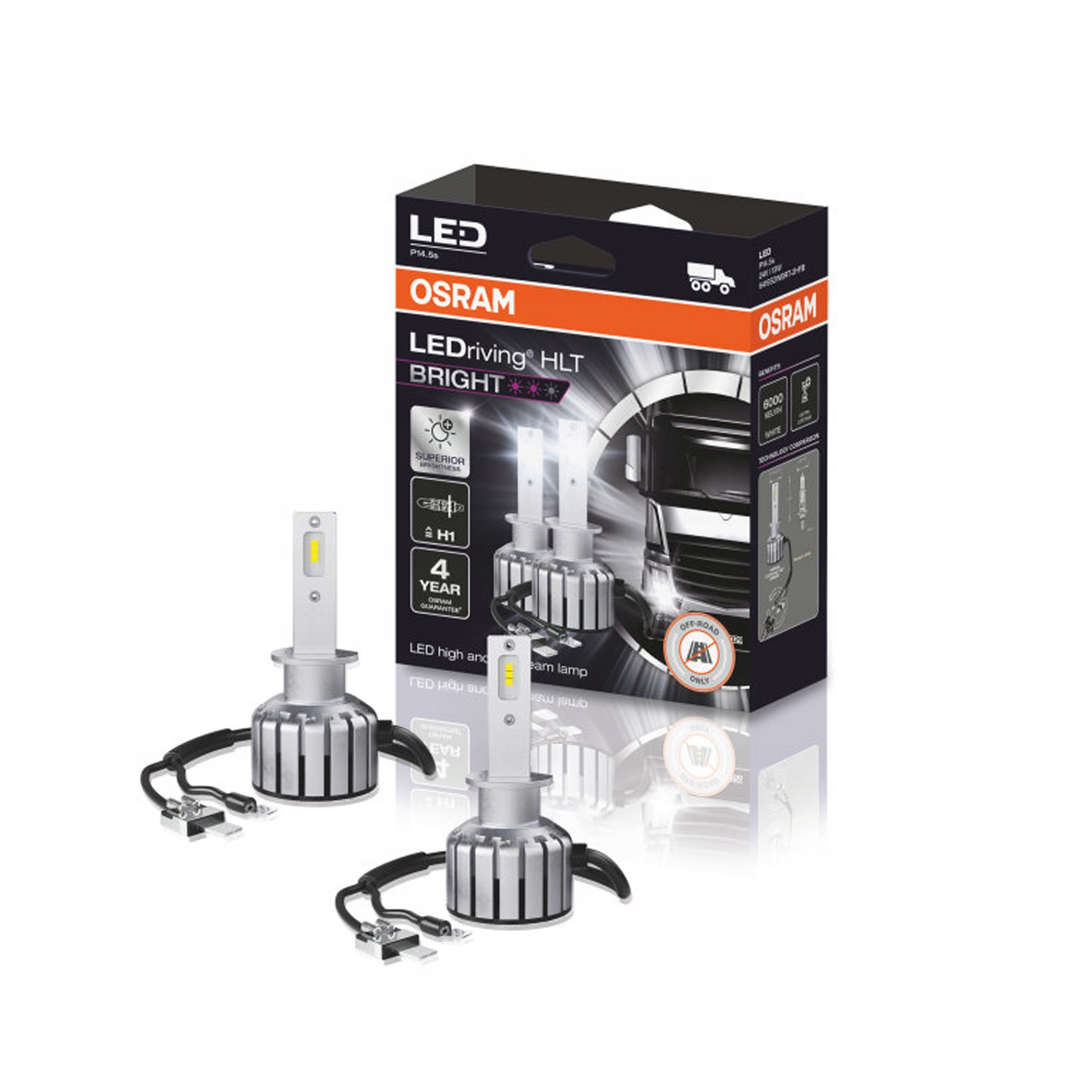 Žiarovky Osram LEDriving Hlt Bright H1 24V 6000K