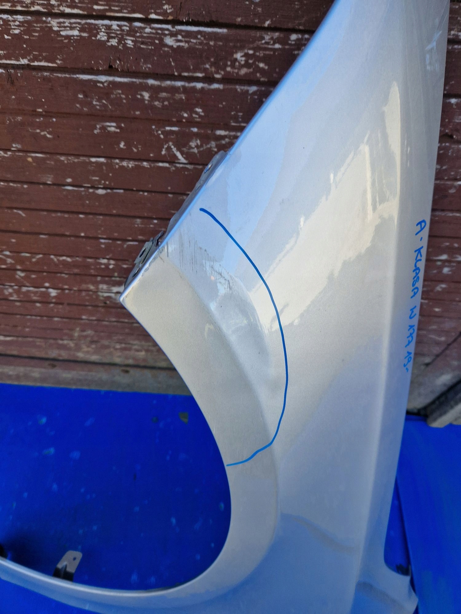 fender left front MERCEDES A-KLASA W177 2018R->