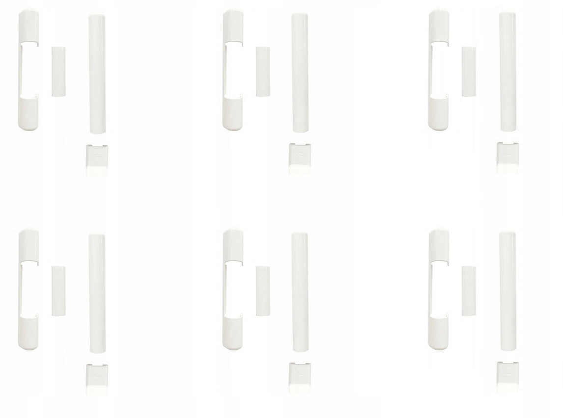 Krytky Roto na závěsy do okna plastových dveří, 6 Kompletů