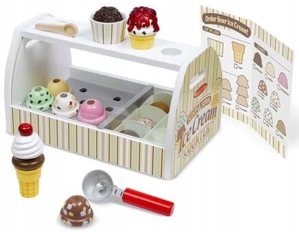 

Lodziarnia zestaw do lodów Melissa & Doug 3+