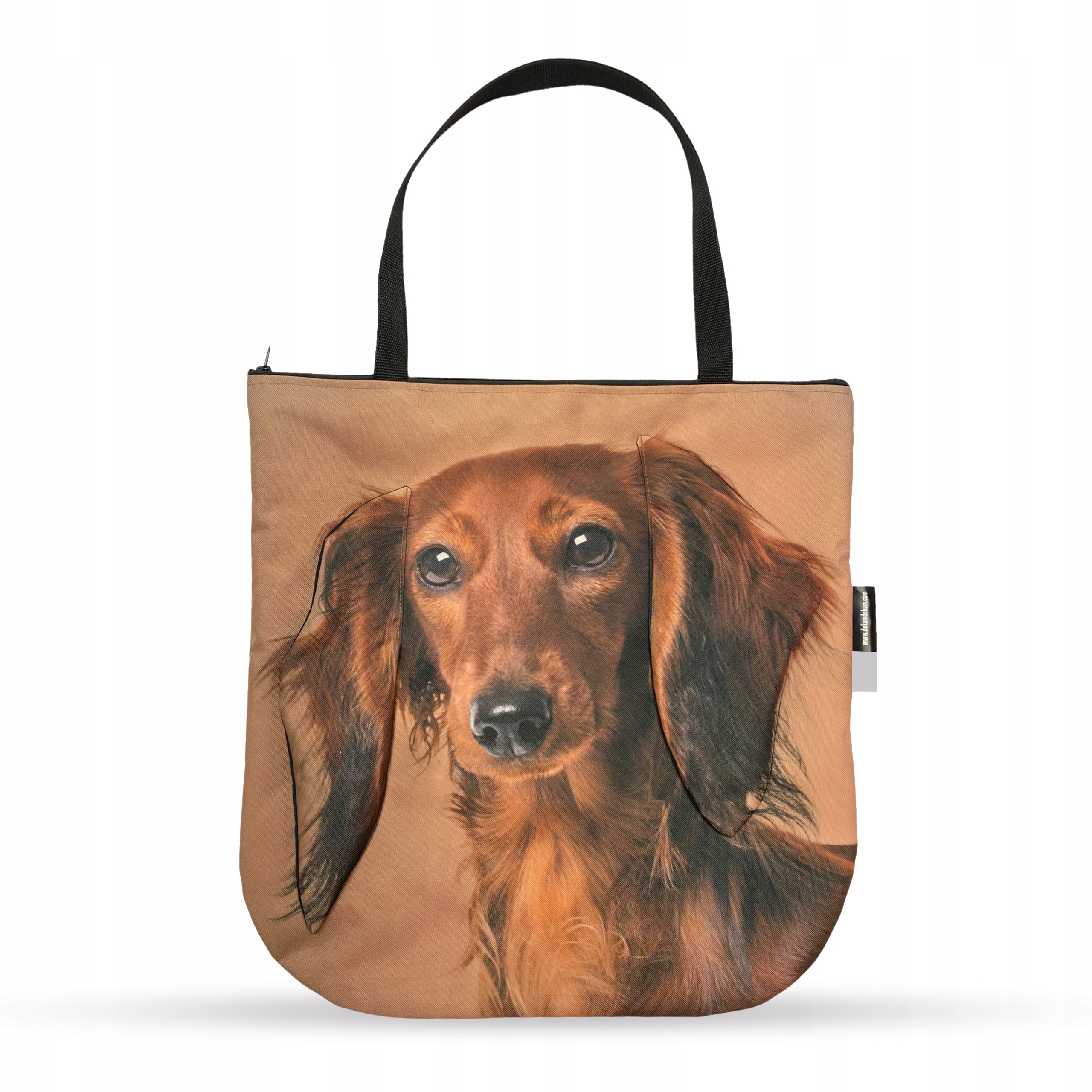 Taška se psem Jezevčík Hnědá dlouhá dárek