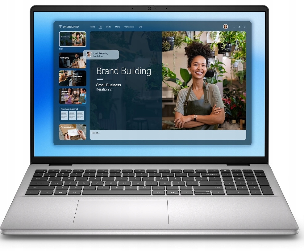 Dell 16 DC16251 Core 5 120U 20GB 512PCIe 16" Fhd+ Win11 Pro Aluminium