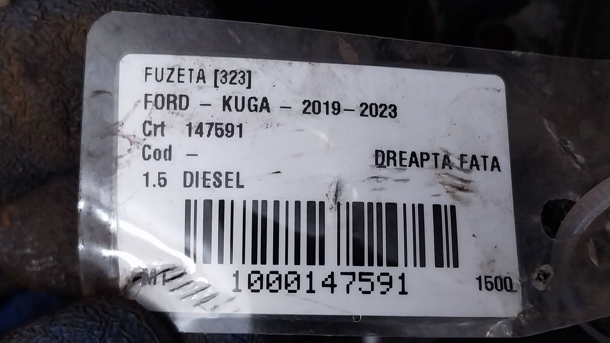 swing right front LX6C-3K170-A1A FORD KUGA MK3 ESCAPE