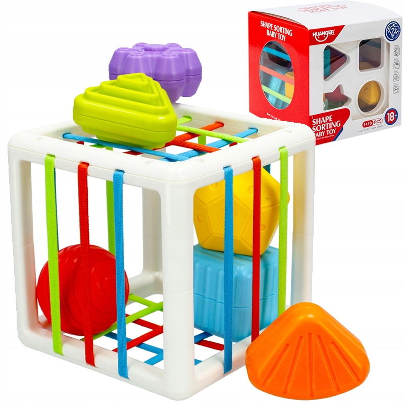 

Kostka Edukacyjna Sorter Nauka Kształty