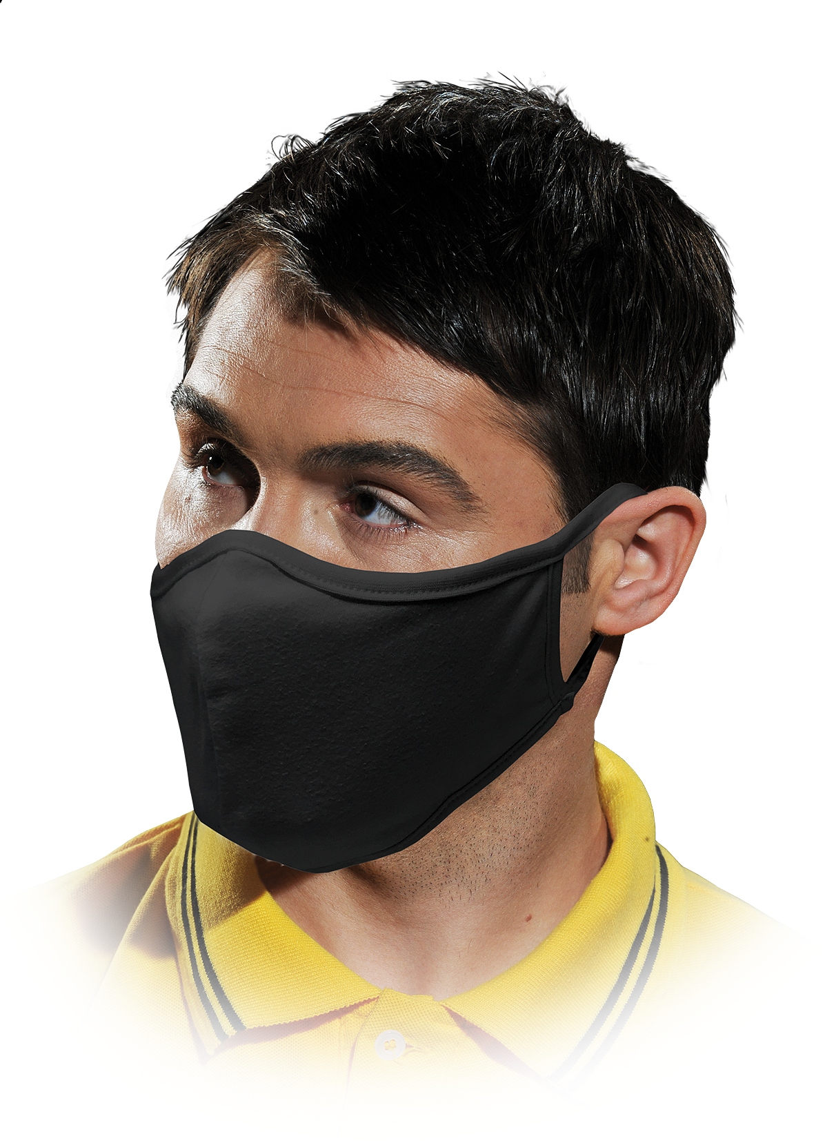 

Maseczka higieniczna wielorazowa 3-warstwy czarna