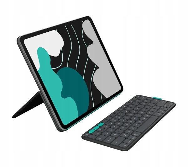 Puzdro na tablet Logitech Flip Folio pre iPad Pro 13 iPad Air 13 Grafitové