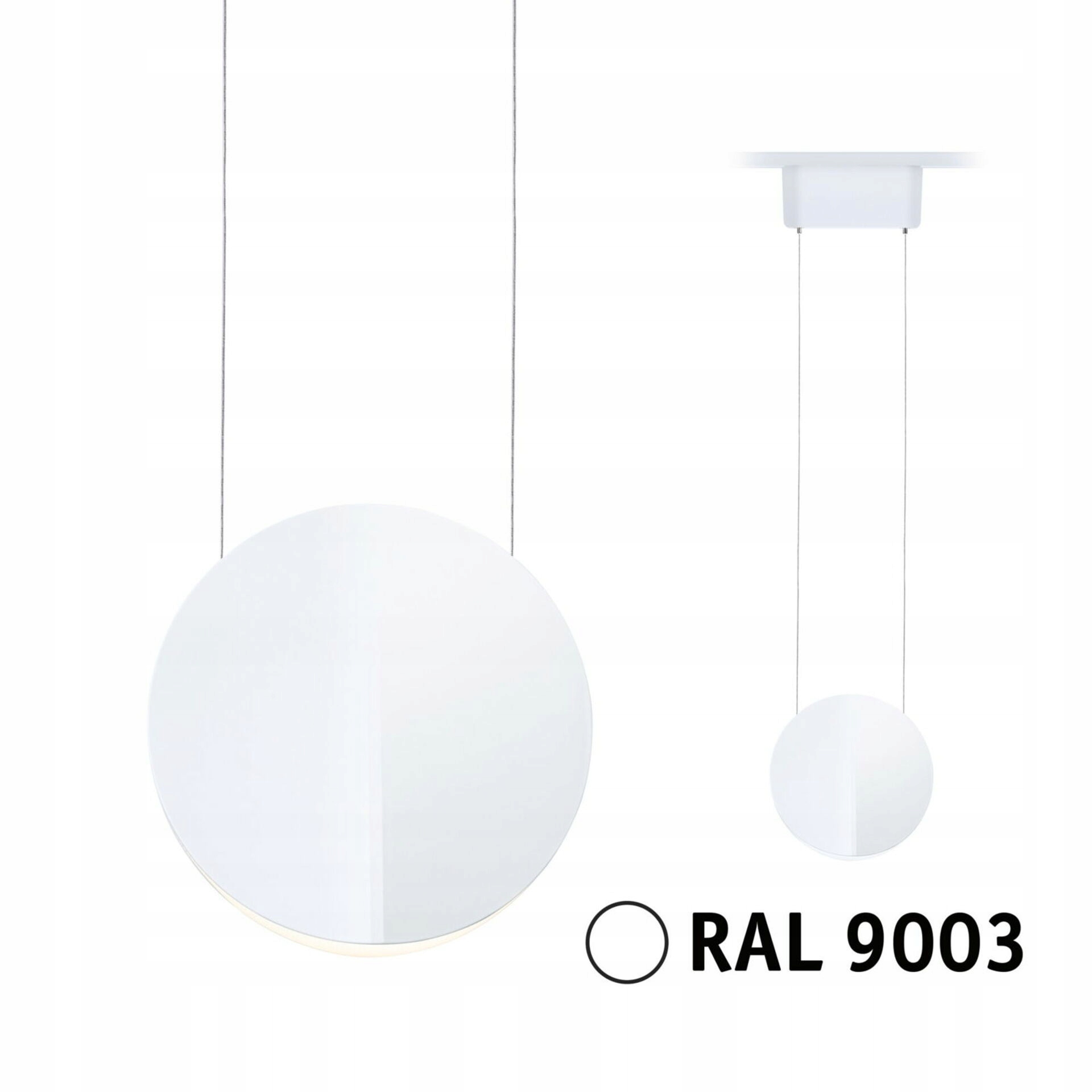 Paulmann URail Led záves Alejandro 10W 3000K 3-krokovo stmievateľný biely