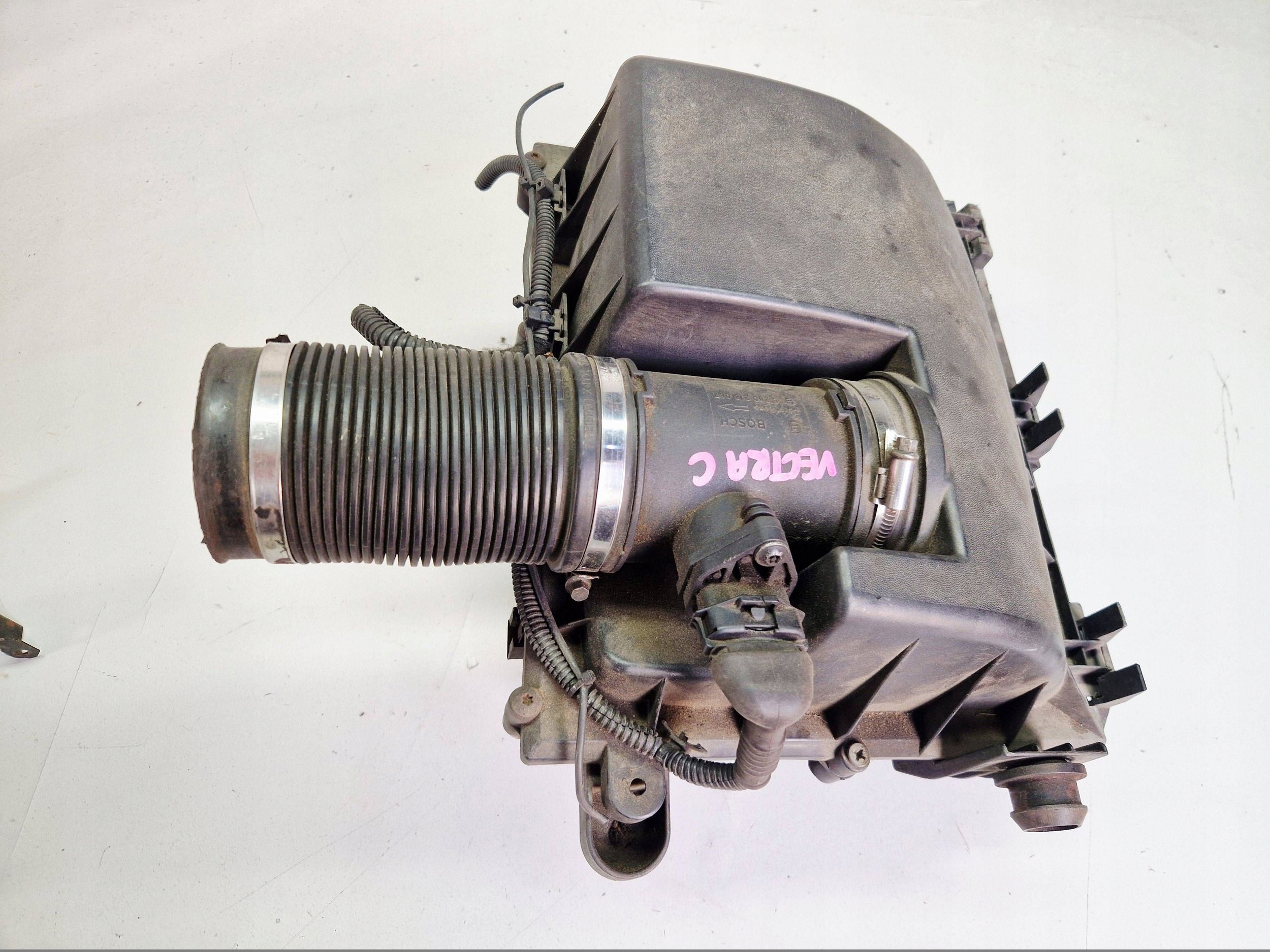 Gehäuse filter luft Luftmassenmesser Opel Vectra C 0280218087 KOMPLET