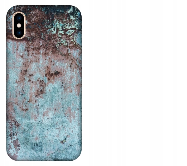 

Etui pokrowiec iPhone Xs Max Popekana farba na sci