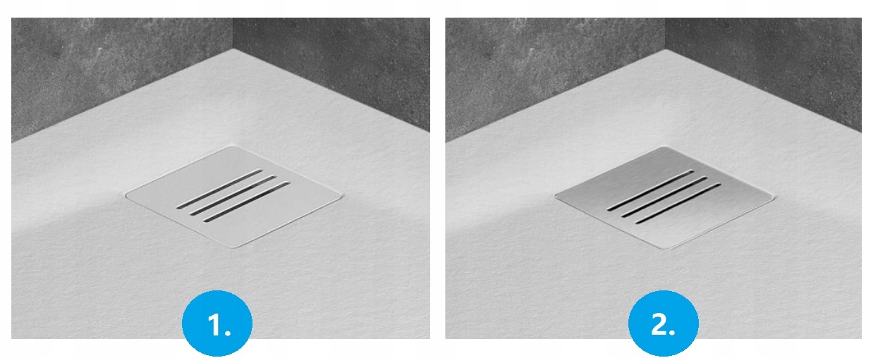 Brodzik biały Kyntos F 120x100 RADAWAY + syfon HS1 Szerokość 120 cm