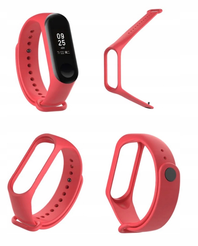 

Opaska Do Xiaomi MI Band 3 Czerwona