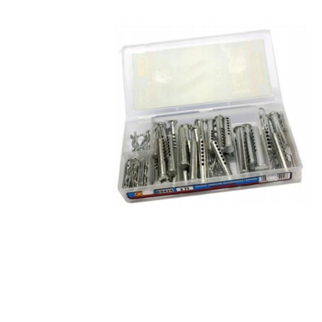 KOMPLET ZESTAW ZAWLECZEK SPRĘŻYNOWYCH Z BOLCEM 71s