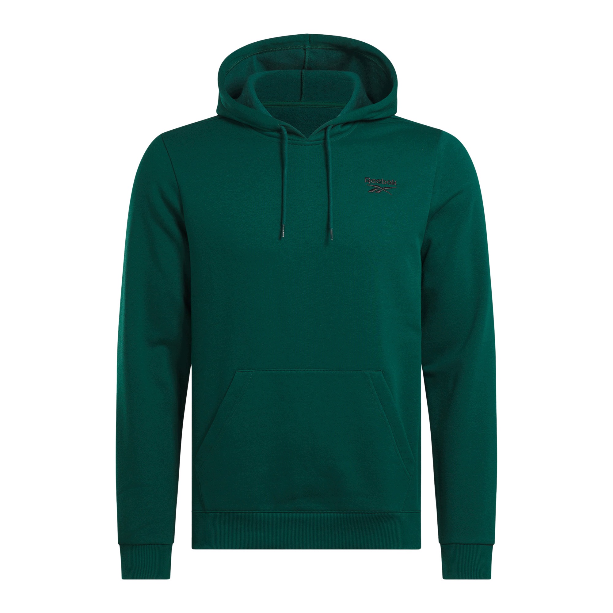 Bluza męska Reebok Identity Small Logo Fleece collegiate green