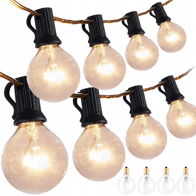 

Girlanda Ogrodowa Łańcuch Świetlny 15.2M 50LED G40