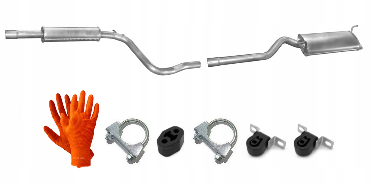 Vw Caddy II 1.9 Tdi 66 kW (09/1996-01/2004) Tlumič