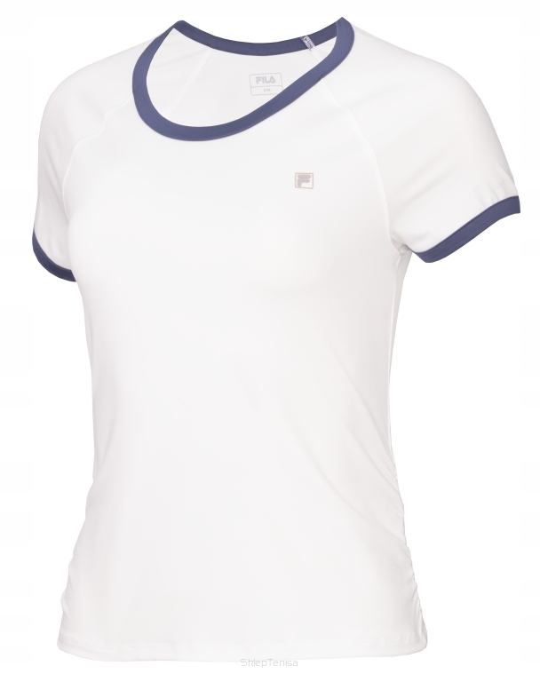 Koszulka tenisowa Fila T-Shirt Ophelia biała Xs