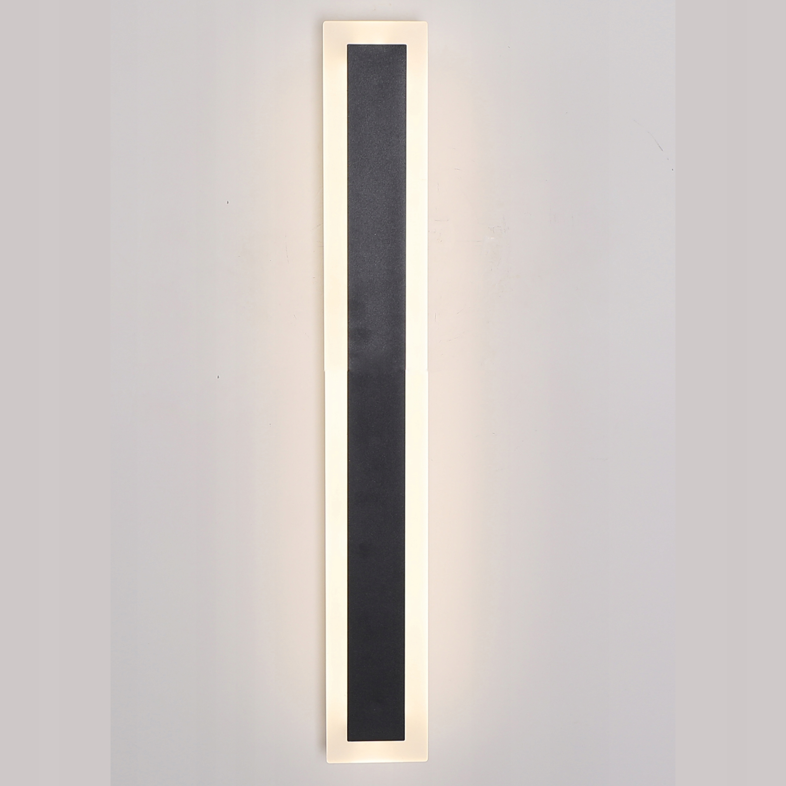 Lampa nowoczesna ścienna czarna modern kinkiet Led 4000K 19W 60cm