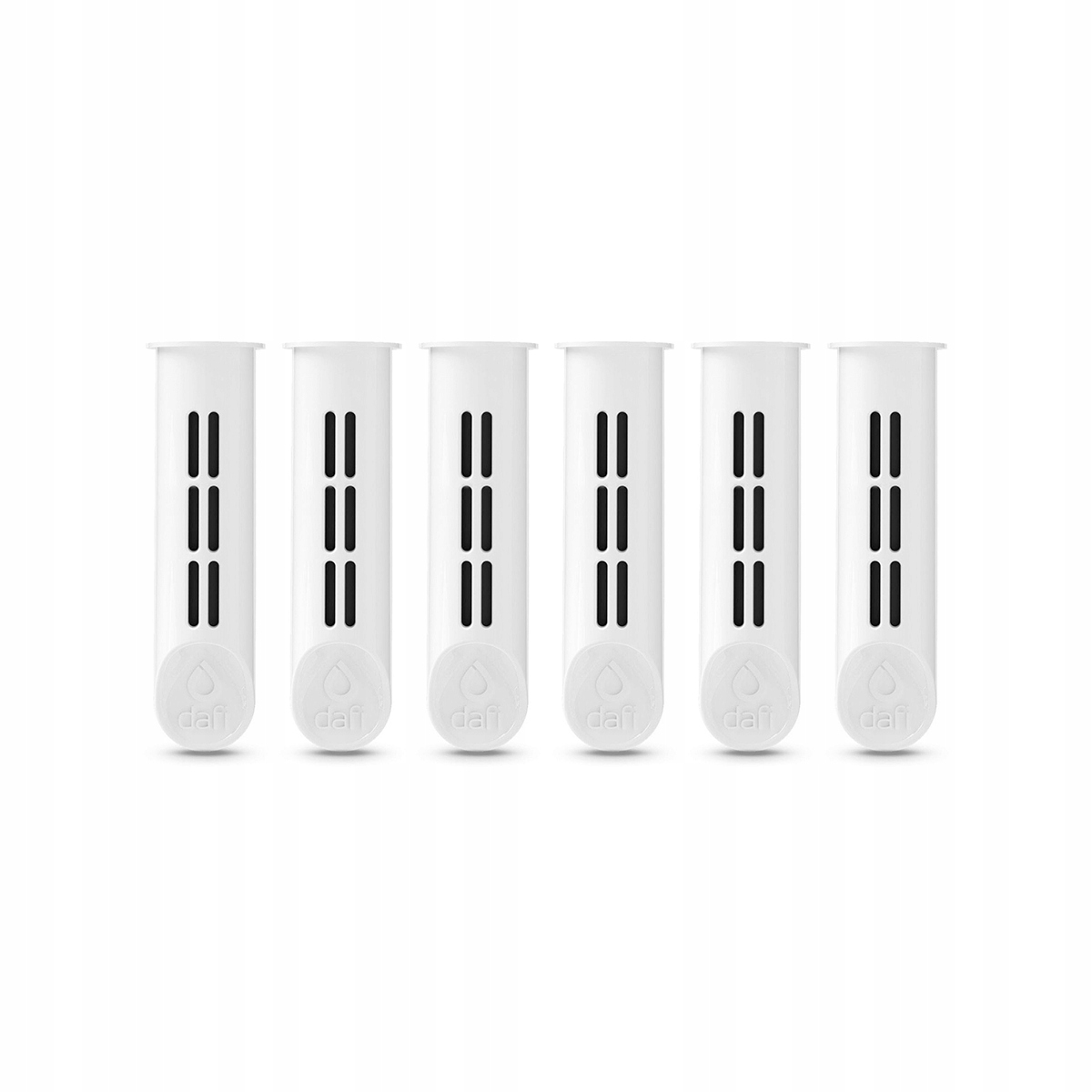 6 filtrów do butelki Dafi SOFT i SOLID białe