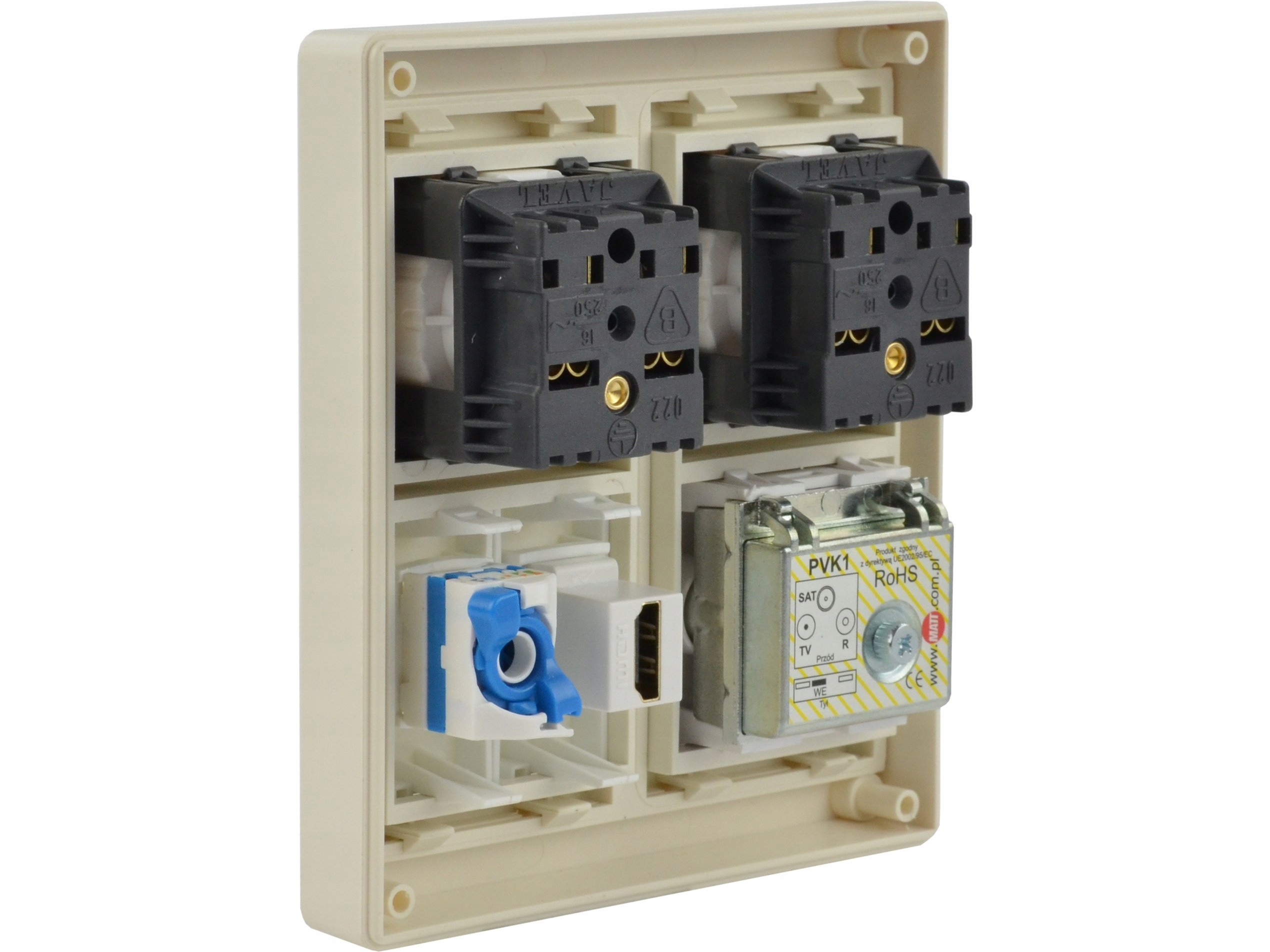 Mediabox 45x45 Klucz do gniazda z blokadą DATA EAN (GTIN) 5907772593585