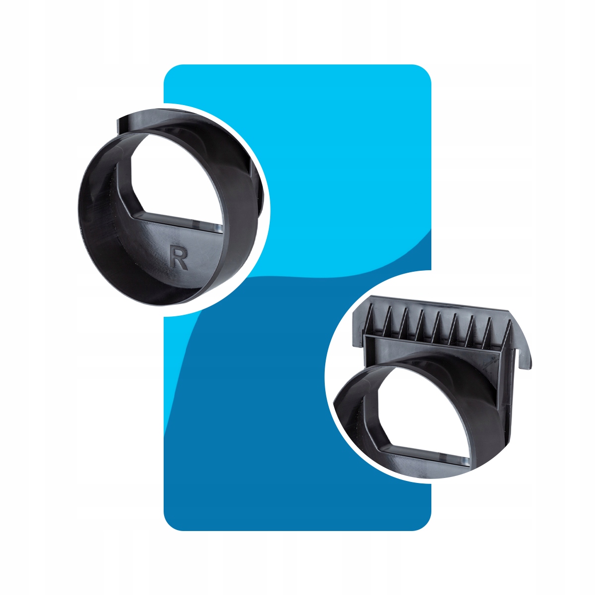 ODWODNIENIE LINIOWE ZAŚLEPKA PRAWA Z KRÓĆCEM H105 Długość 0.14 m