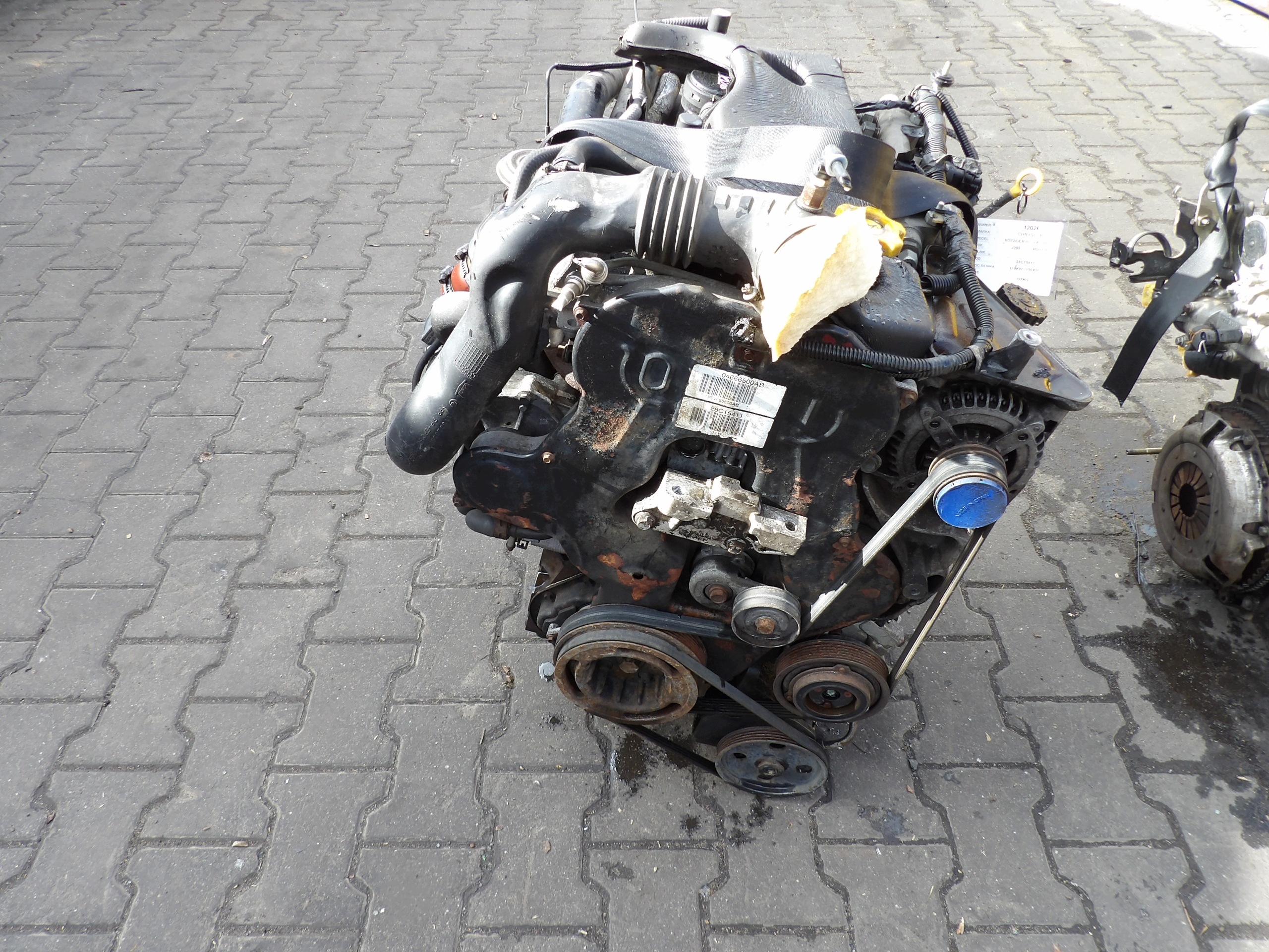 Chrysler Voyager IV 2,8 CRD engine complete 28C15