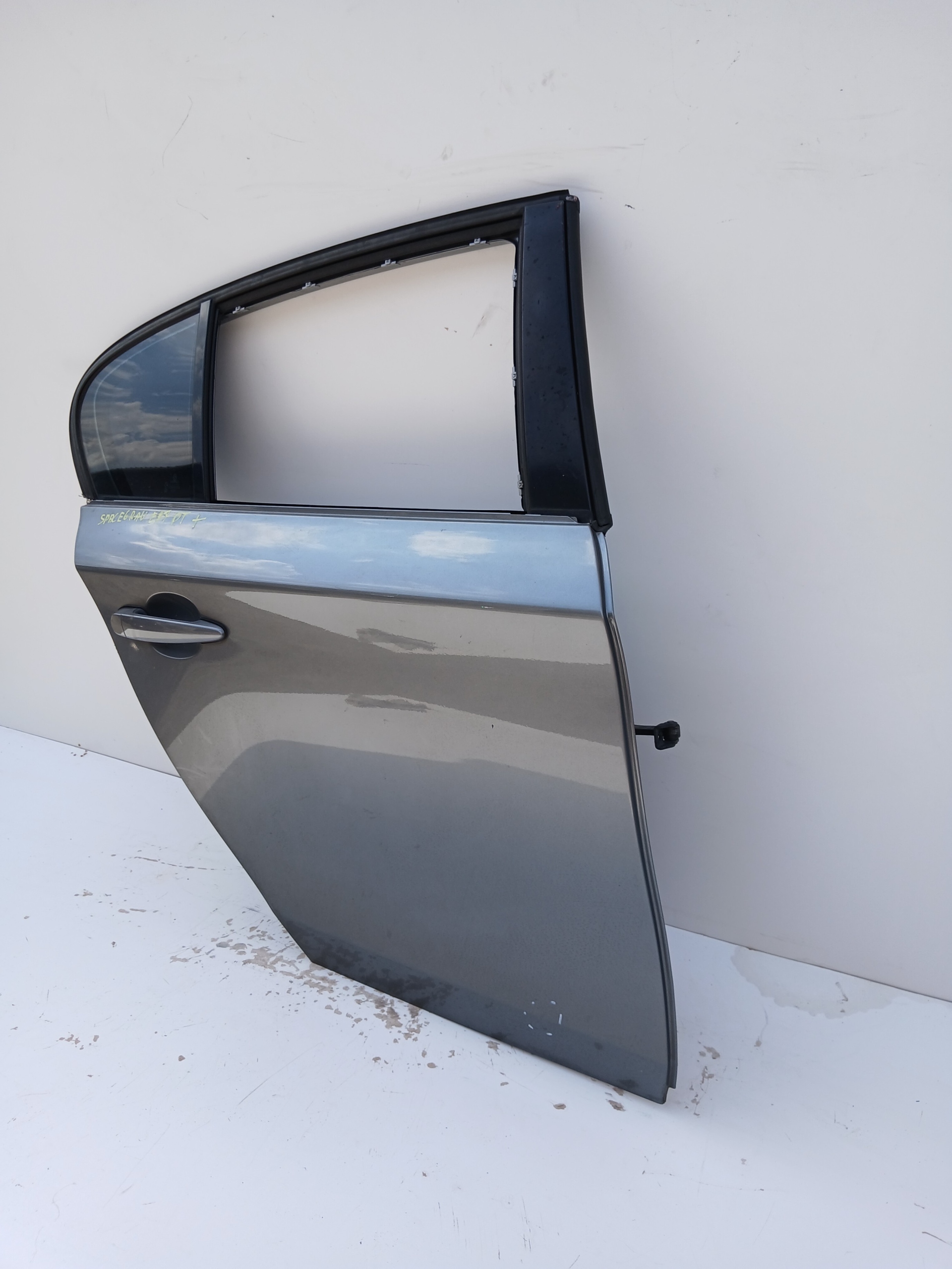 Tür rechts hinten BMW E87 SPACEGRAU A52/7