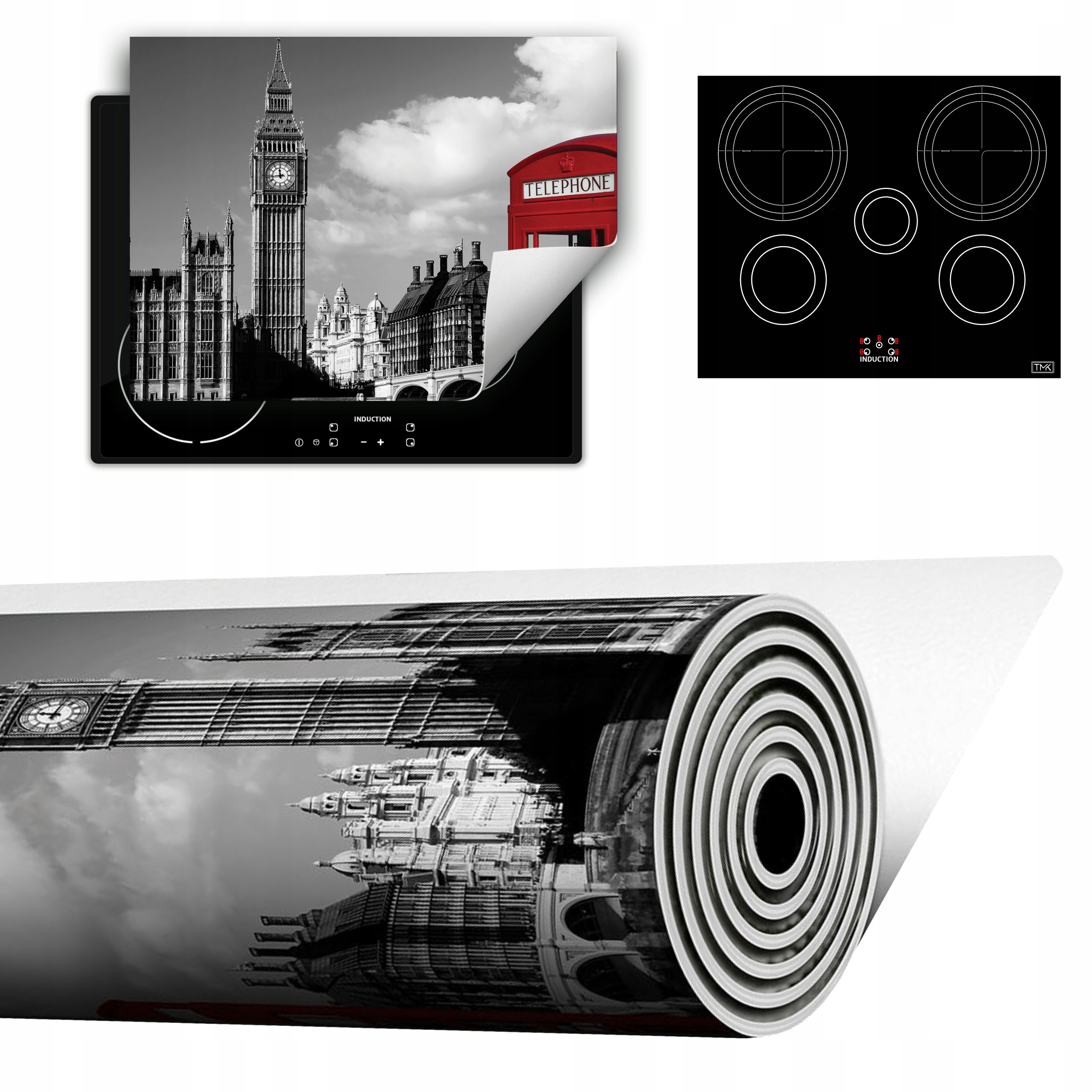 Vinylová Podložka Do Kuchyně Více Místa 70x52 šedá Londýn