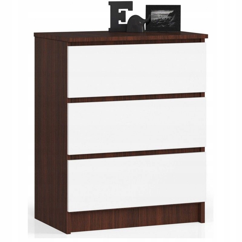 KOMODA NOWOCZESNA KOMODY MEBLE 60cm 3 SZUFLADY komoda szafka szuflady