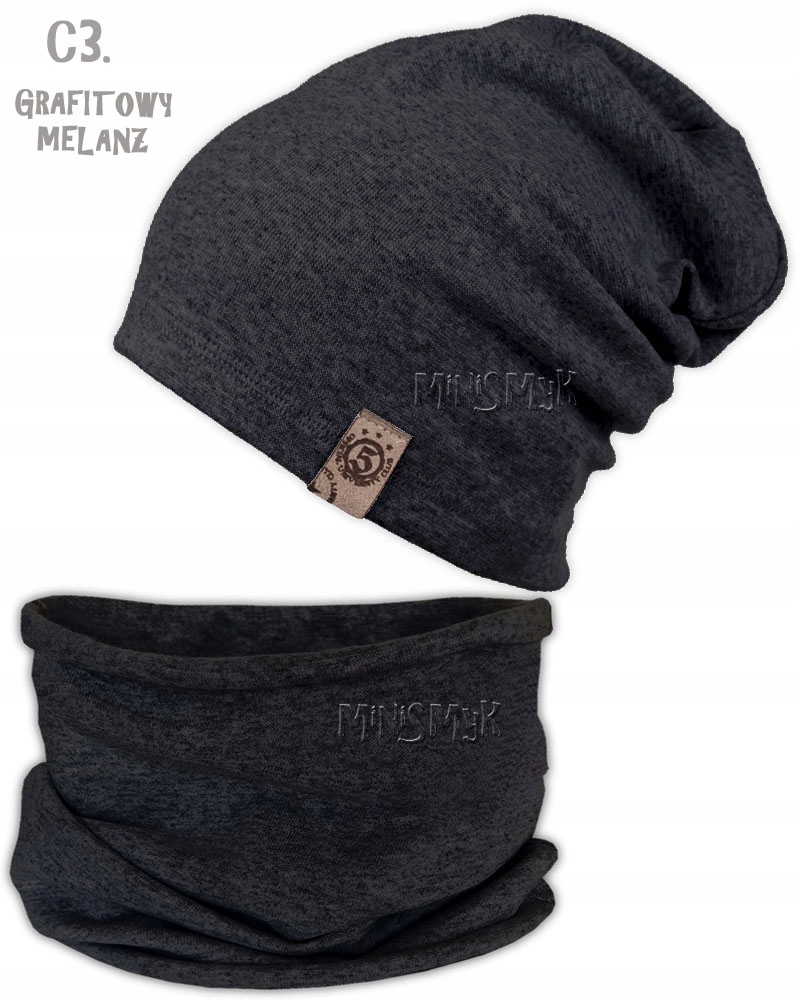 Komplet wiosna jesień CZAPKA + TUBA komin r. M Marka inna