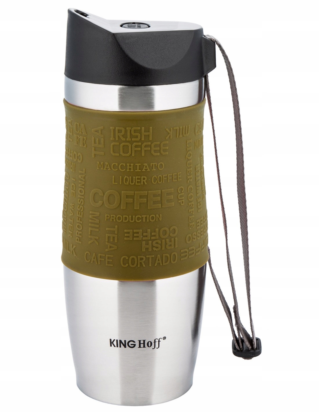 

Kubek Termiczny King Hoff 380ml Zielony Oliwka