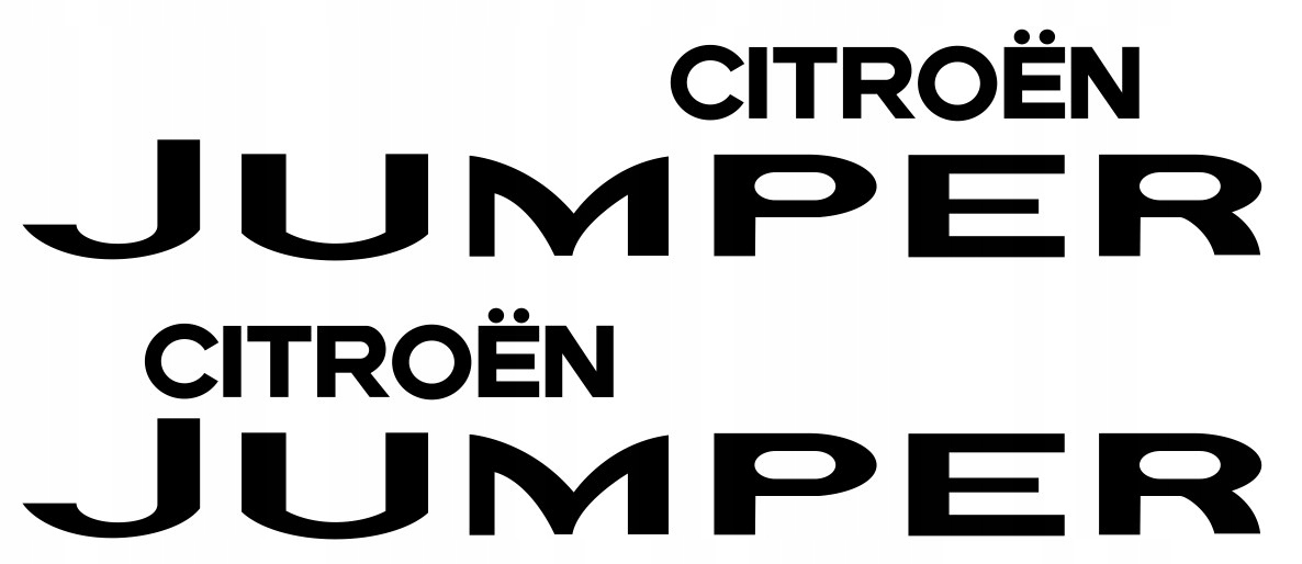 

Naklejki Citroen Jumper