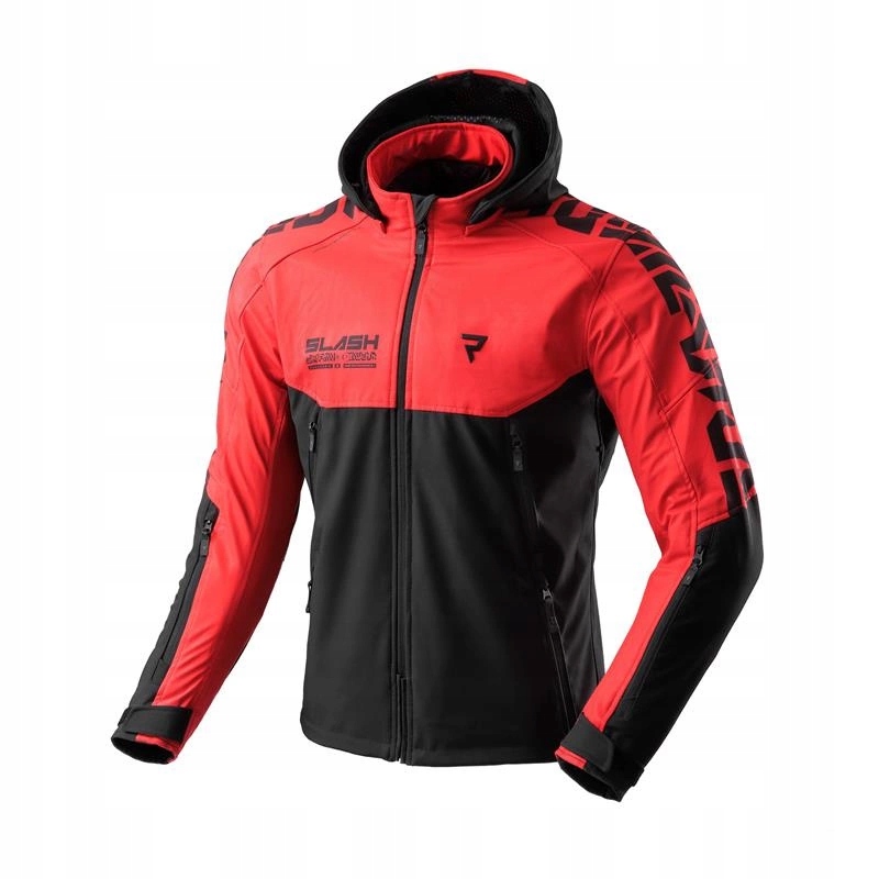 Motocyklová bunda Rebelhorn Slash Spider Black/red čierna červená Darčeky