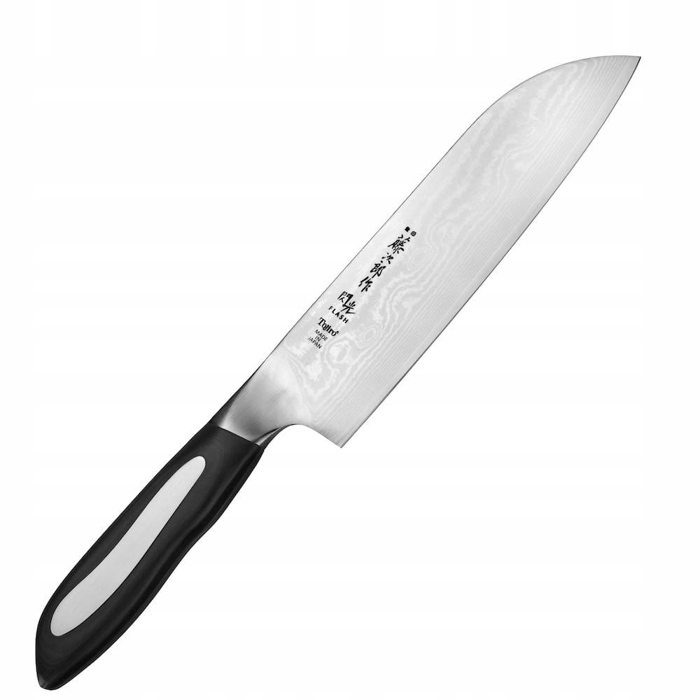 Tojiro Flash VG-10 Japonský ostrý kuchynský nôž Santoku na zeleninu 18 cm