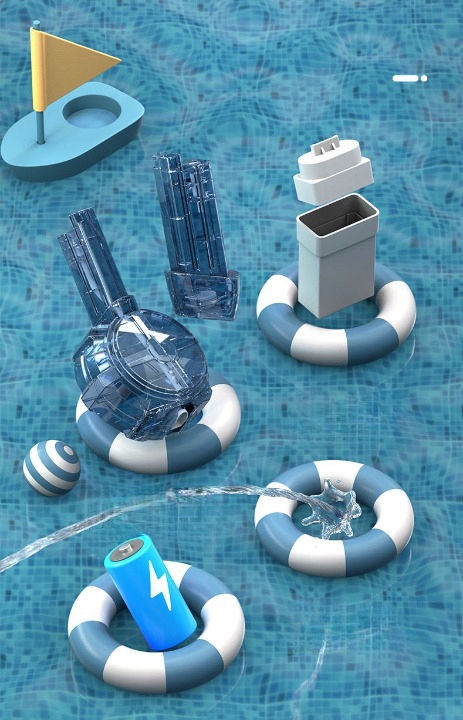 ELEKTRYCZNY AUTOMATYCZNY PISTOLET NA WODĘ GLOCK Materiał plastik